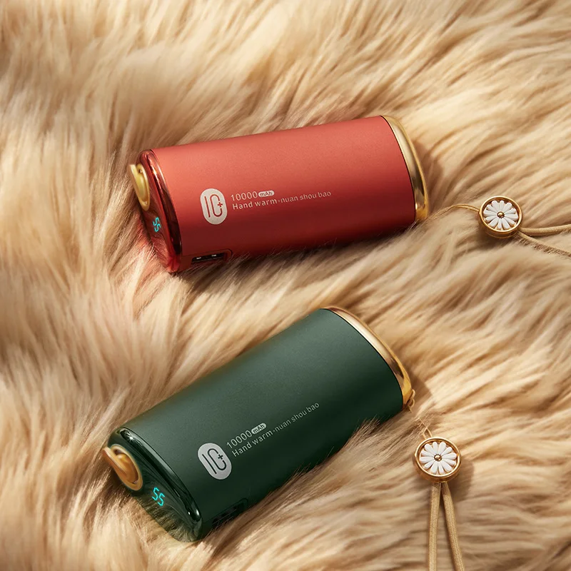 Rechargeable Reusable Handheld Mini Hand Warmer Mobile Power Bank Portable USB Electric Warm Hands Power Bank