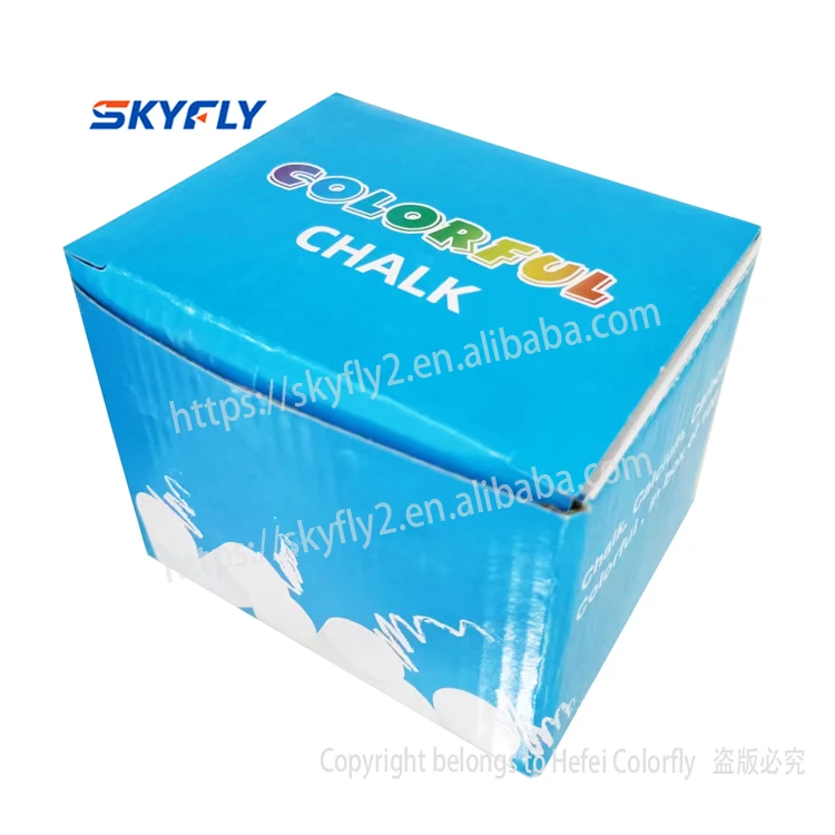 Дешевый беспыльный 5 видов цветов мелок высокого качества оптовая продажа школьный белый цветной для доски