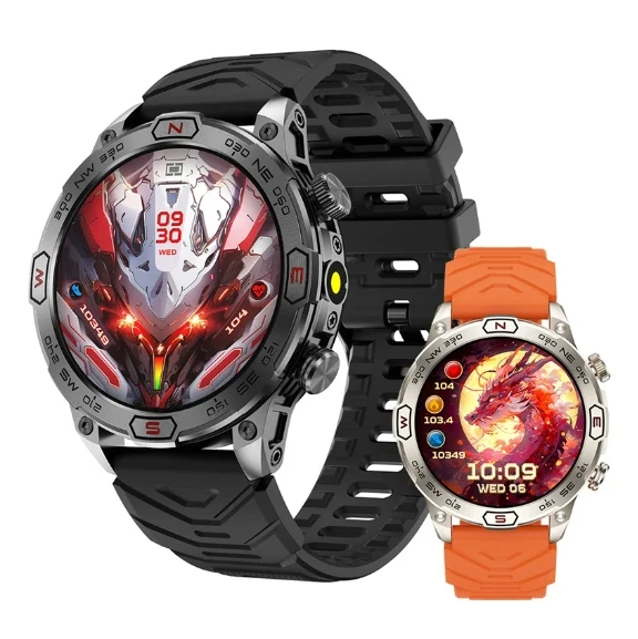 Pulsera Relojes Para Hombre Smartwatch Kc86 Moda Deporte Salud