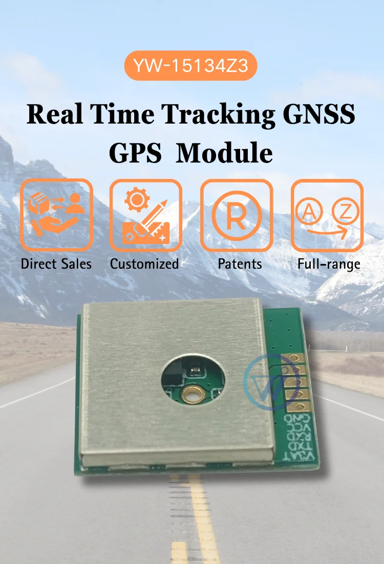 Real-Time Tracking GNSS GPS Module with Multi-Channel Processing and High-Accuracy Positioning for Vehicle Asset Tracking