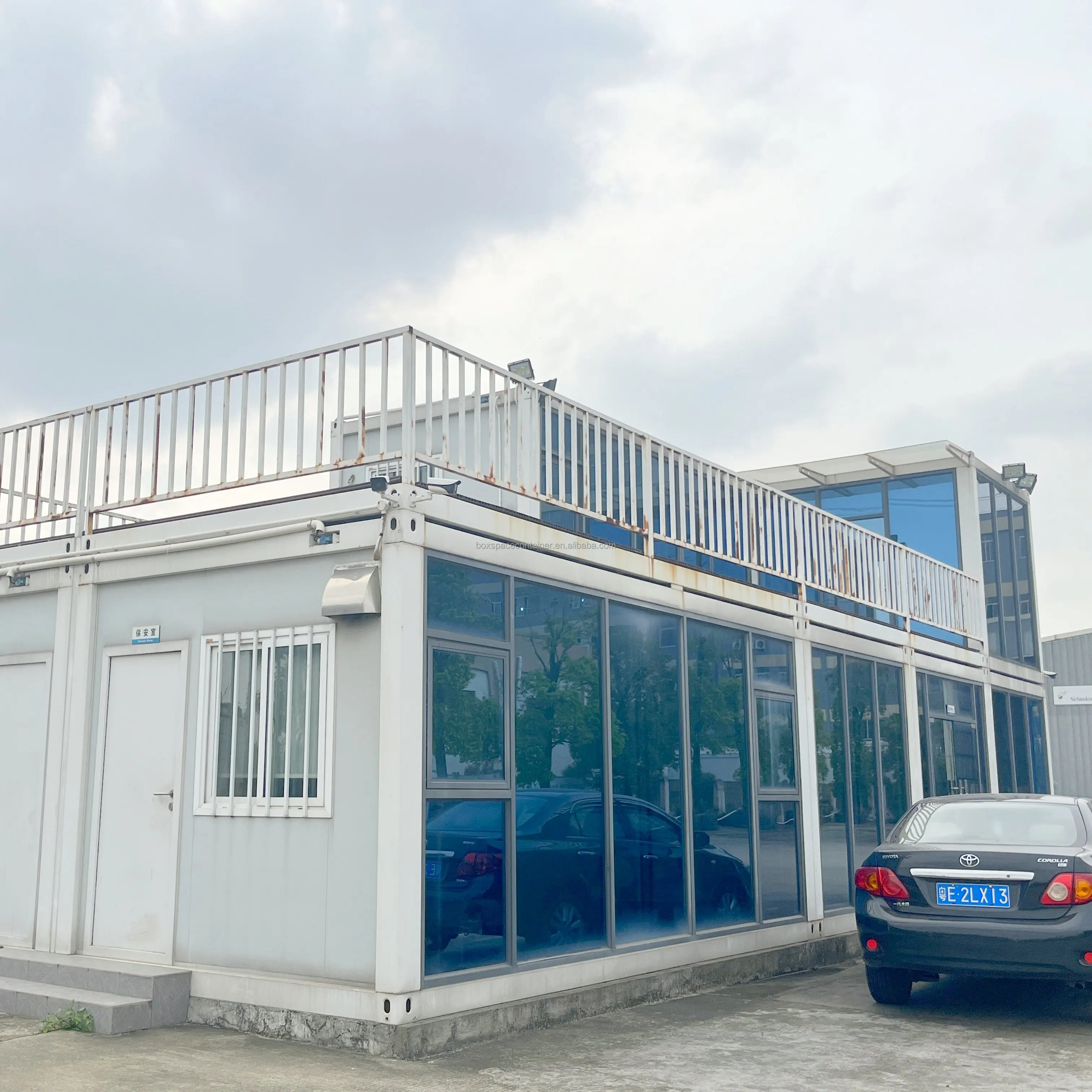 BOX SPACE Steel Detachable Container Home Customizable Size Modern Design Two Bedroom Layout CE Certified 15-20 Apartment House