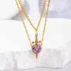 Cristal rose doré