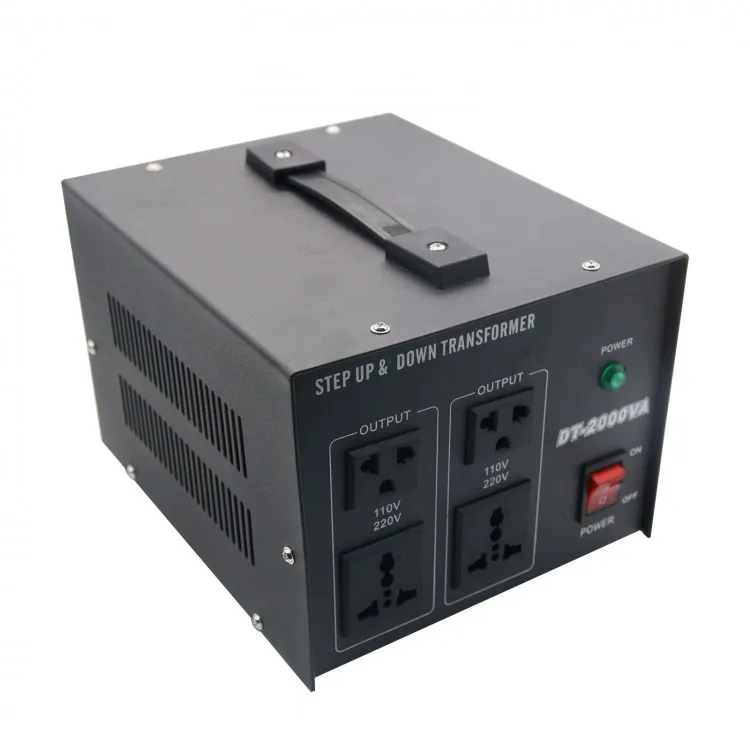2000W电压转换器变压器升压/降压电源220V至110V至220V| Alibaba.com