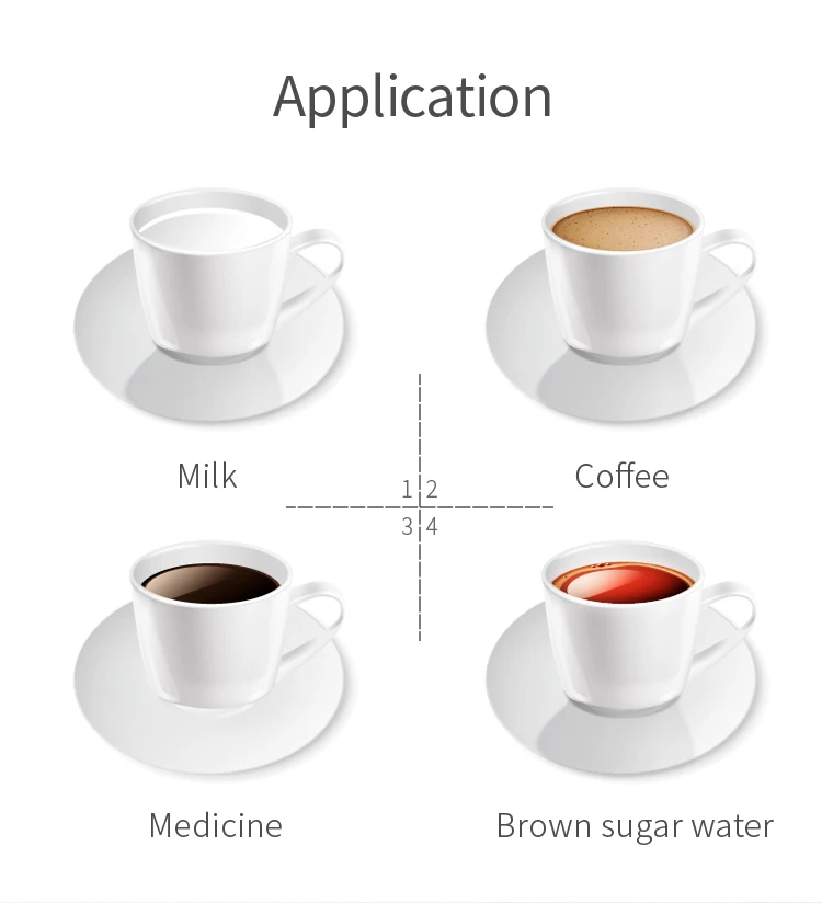 330ml Portable Foldable Wireless Auto Mixing Magnetic Mug Self Stirring Coffee Mug with Handle supplier