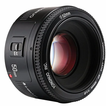 2024 Hot Professional Yongnuo YN50mm canon Lens Yn50mm Lens F/1.8 AF/MF Large Aperture Auto Focus for canon DSLR Camera