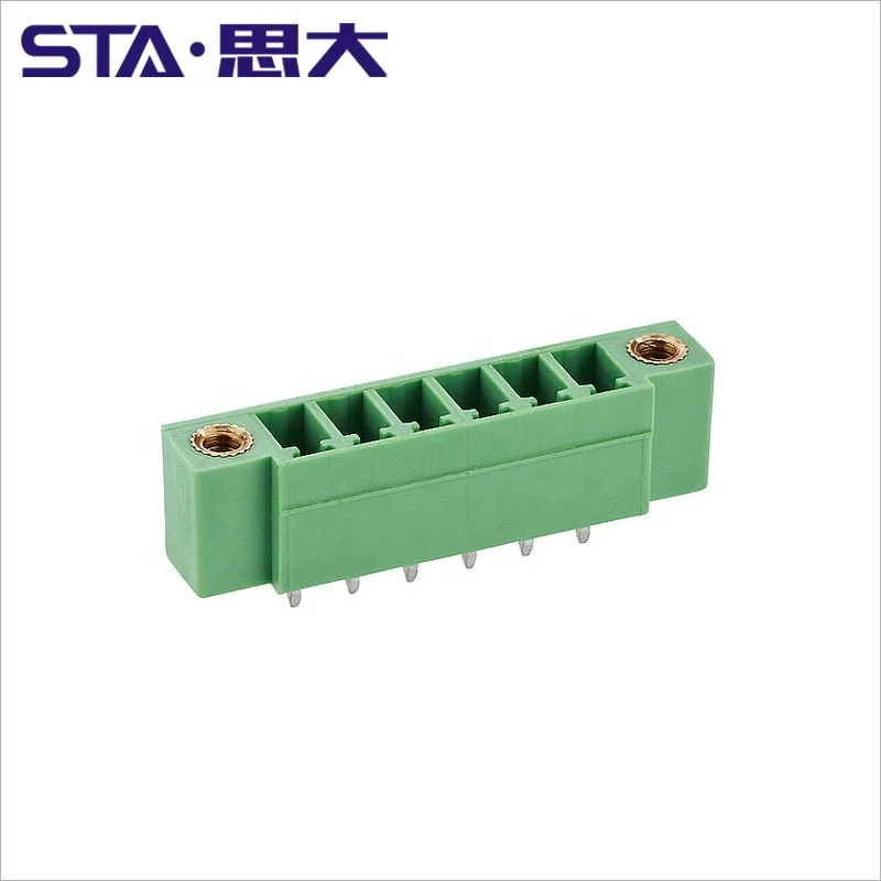 Factory Outlet Right Angle Straight Needle 3.5mm Pitch Male and Female Connector 1843622/1847071 PCB Plug-in Terminal Block
