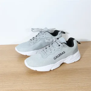 GALERAS 100g Daily Lightweight Breathable Comfortable Casual Summer Lace-up Sports Shoes Parents Walking Shoes Mesh Shoes Men