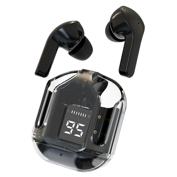New Design Air31 Color Transparent Tws Hifi Waterproof Earphones HD Call True Wireless Stereo Sports Earbuds In-ear Headphones