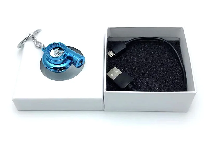Lilangda Automotive Part Car Gift Keychain Ring Keychain Electric Turbo