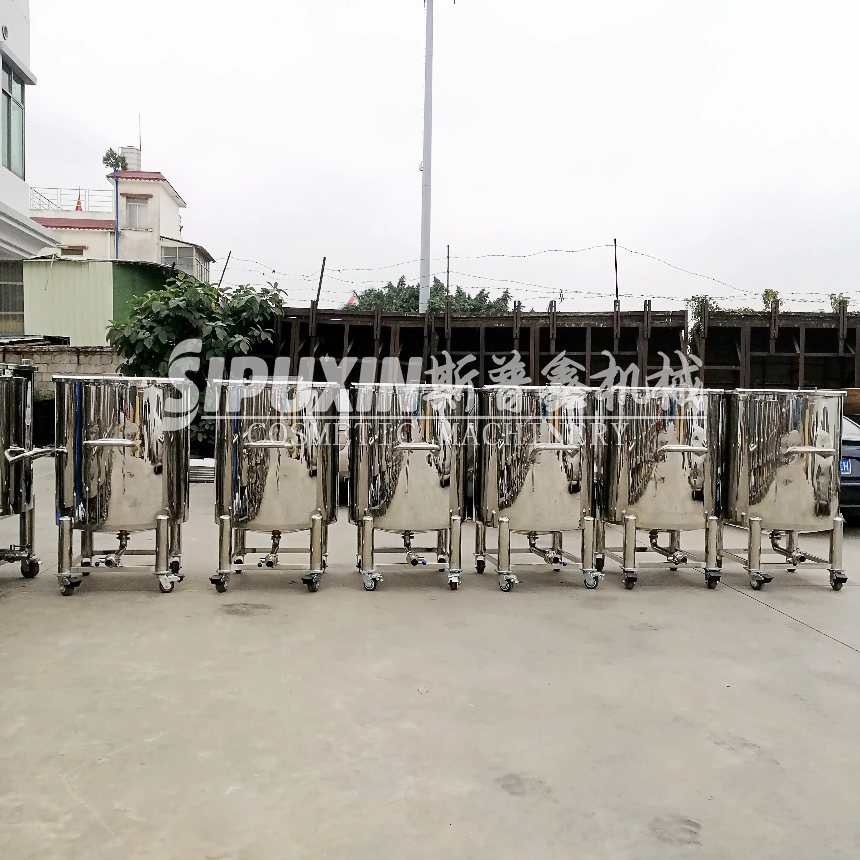 Liquid Glucose Storage tank / Syrup Barrel / Liquid Mouthwash Drum