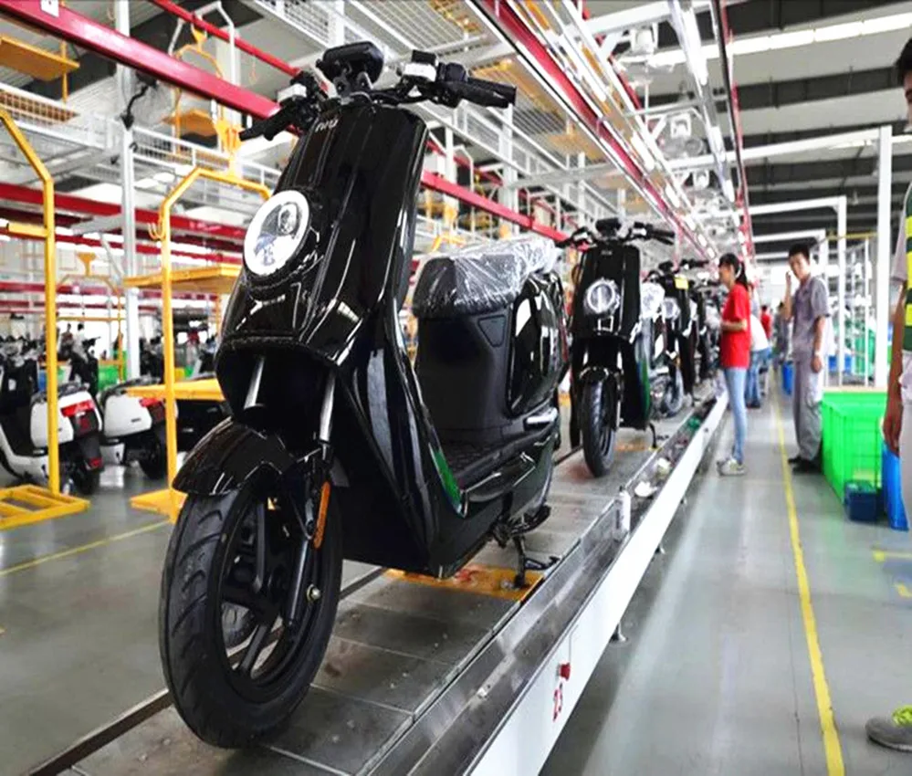 Professional Semi Automatic Scooter Assembly  Line