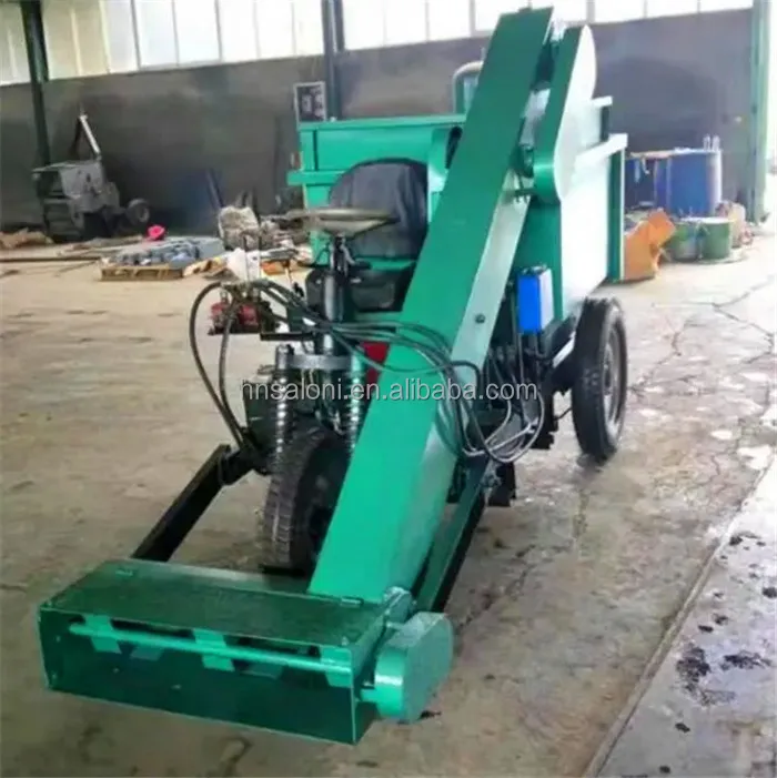 hot sale menure dung collector cow dung compost machine cow dung cleaning robot