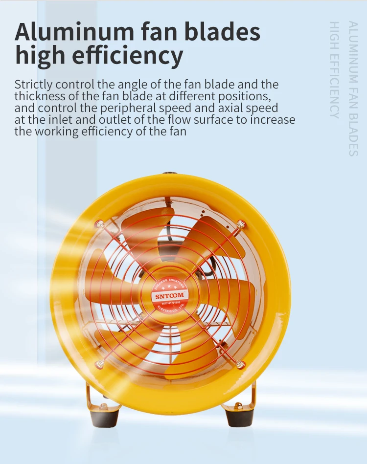 Axial Flow Ventilation Fan, Explosion-Proof, Portable - detail 8