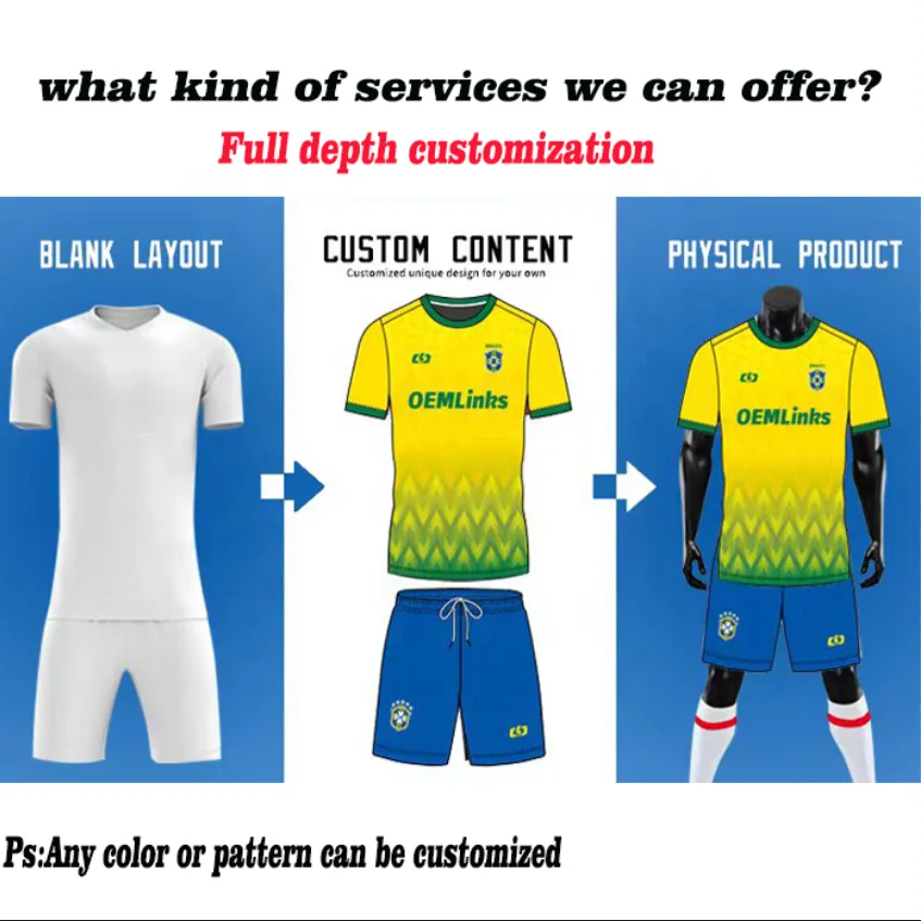 Custom Soccer Uniforms, Sample Design A