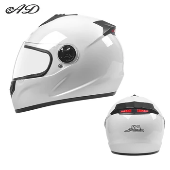 Hot Selling ABS Motorcycle Full Face Helmet Intelligent Warning Light AD Off-road Helmet Manufacturer Direct Sales Brand