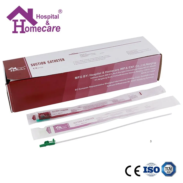 Disposable Sterile Suction Catheter With Control Valve