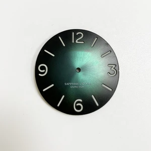 Watch Manufacturer High Quality Sunray Olive Green Deep Sea Blue Large Scale Digital Display Professional Watch Dial Accessories