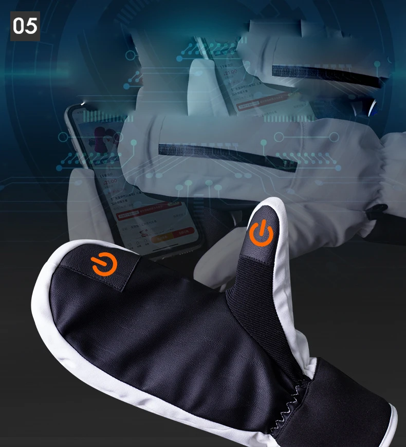 2022 модные лыжные сноубордические мотоциклетные мужские спортивные перчатки для снега теплые зимние перчатки с логотипом для рук для велосипеда мотоцикла лыжные перчатки