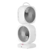 Double-headed circulating fan gray