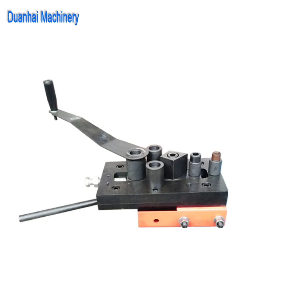 Small Manual Wrought Iron Angle Circle Arc Bending Machine Manual Scroll Bending Machine