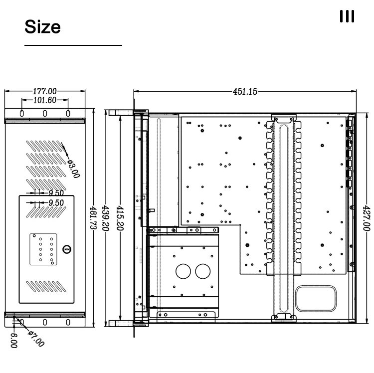 Cloud Computing Server Rack Chassis 4u Appliances Rackmount Case Core I ...