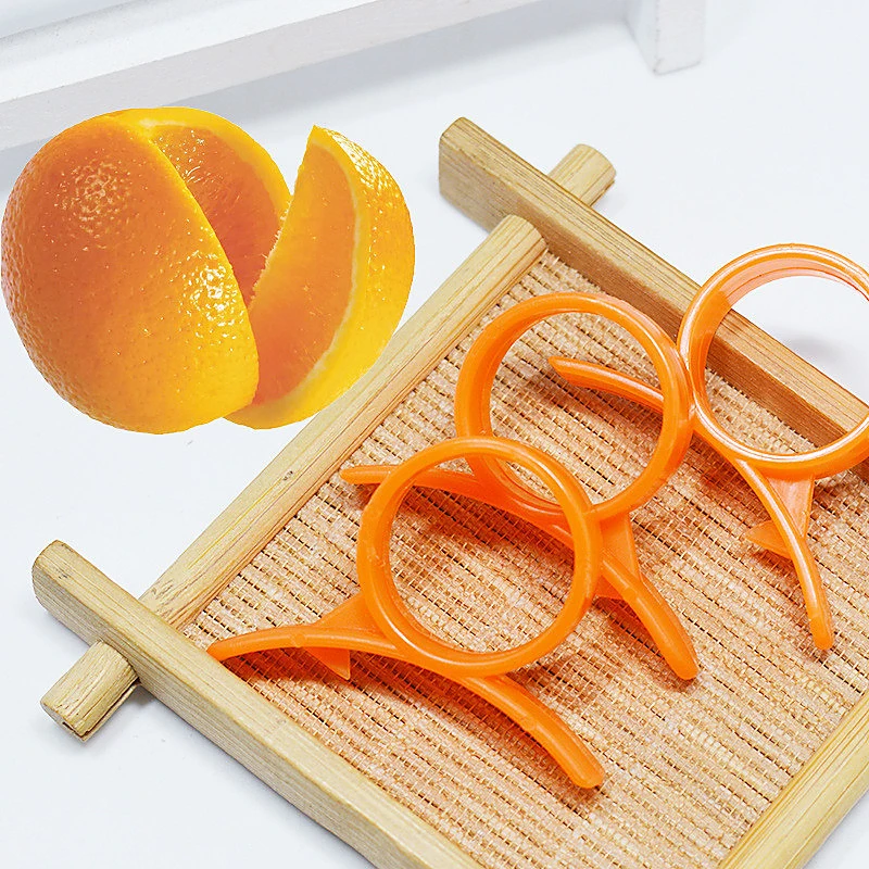 Orange Peeler tools Plastic Orange Peeler Citrus Remover Easy Open Citrus  Lemon Citrus Peel Cutter Vegetable Slicer Fruit Tools Kitchen Gadgets