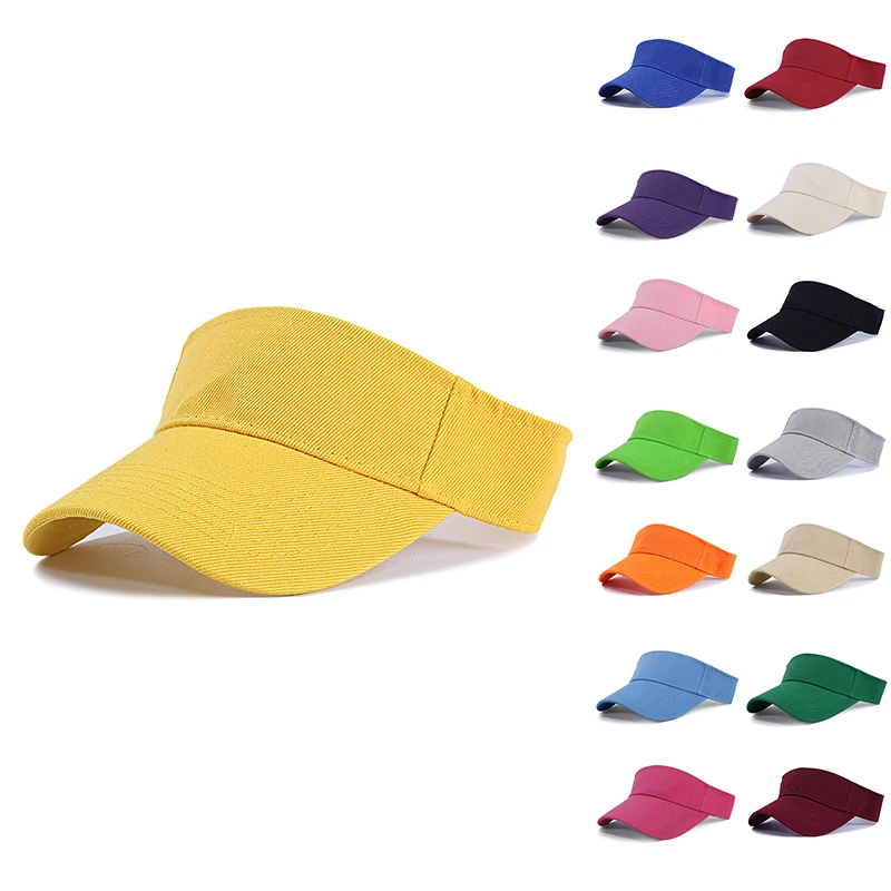 Visor Wholesale  Sports Visor Cap for Outdoor Riding Running Visor Hats