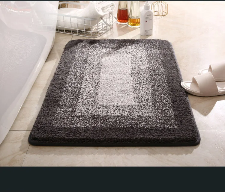 Custom Environment-friendly Non Slip Bathroom Mat Kitchen Living Room Floor Mat manufacture