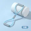 Macaron Blue Figure-Eight Resistance Band
