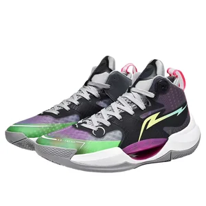 New Casual Sports Basketball Style Men's Sneakers Lightweight Comfortable PU Upper with Custom Logo Mesh Insole for Men