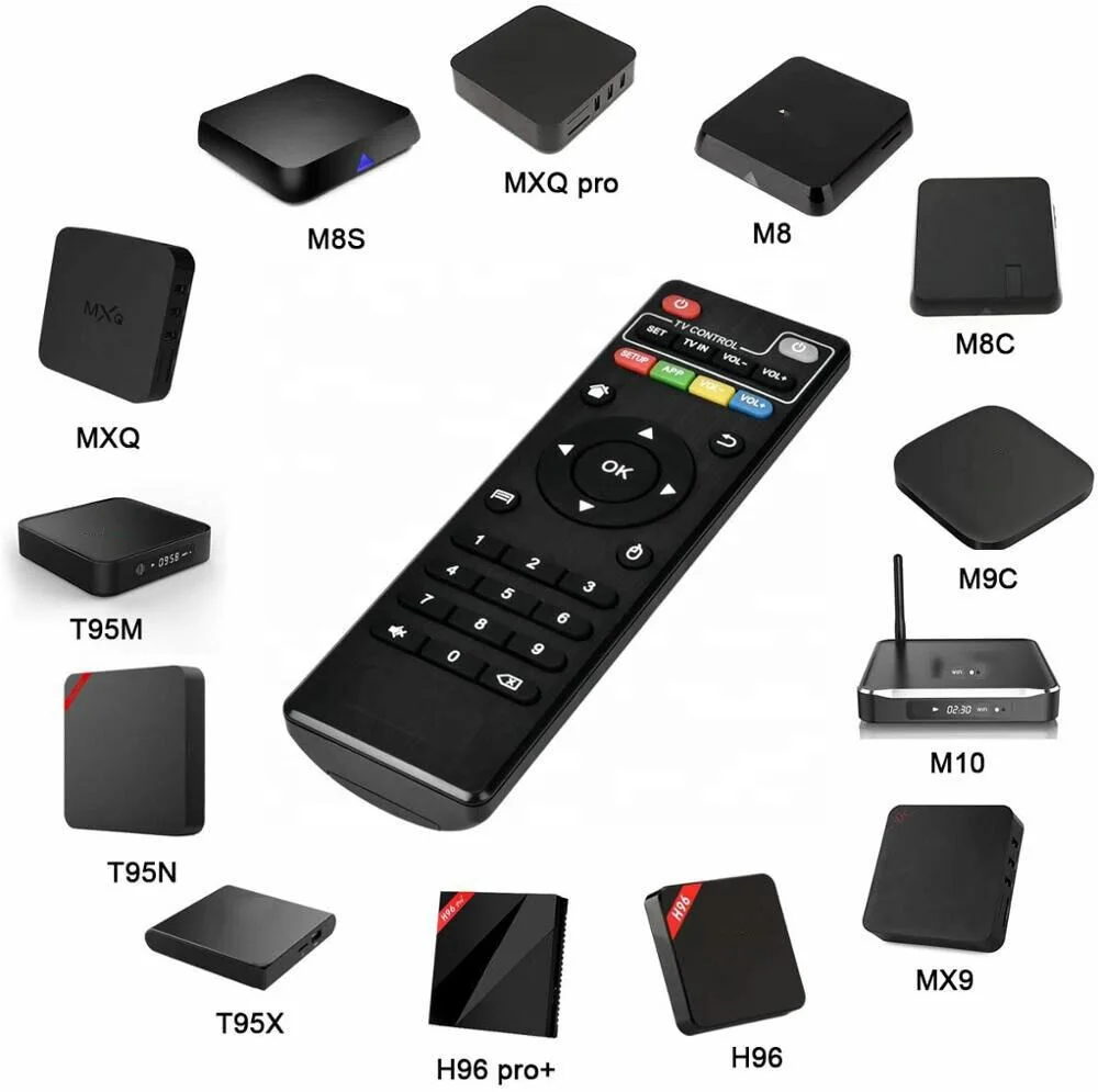 Remote Control Use for Pro/H96/M8N/T9/X96 for Android Smart TV Box