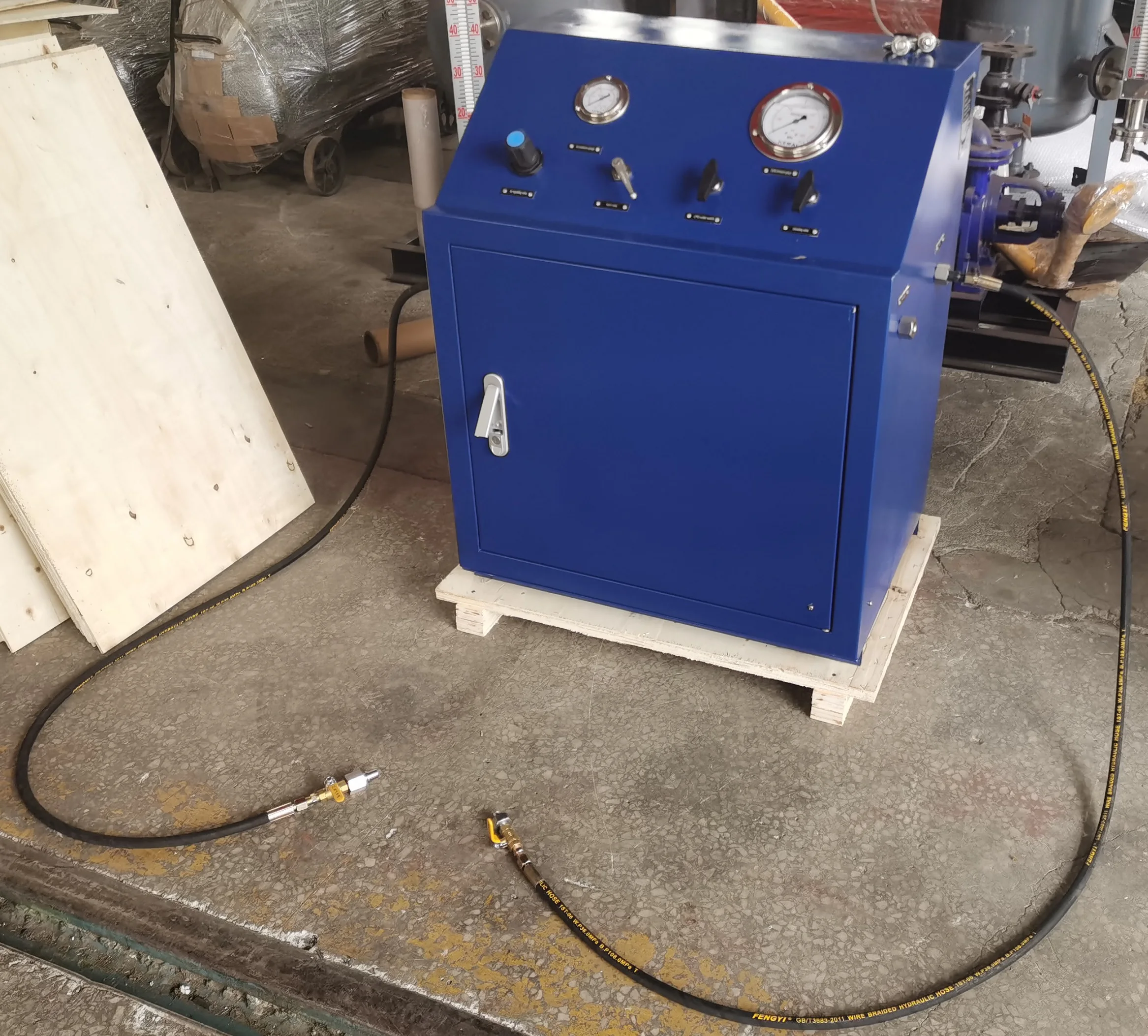 Portable Automatic LPG Filling Machine with LPG Filling Scale for Gas Cylinder Testing Equipment