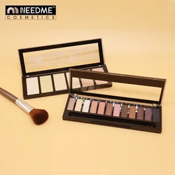 Сделанная на заказ палитра теней для век частного бренда пластиковый корпус и