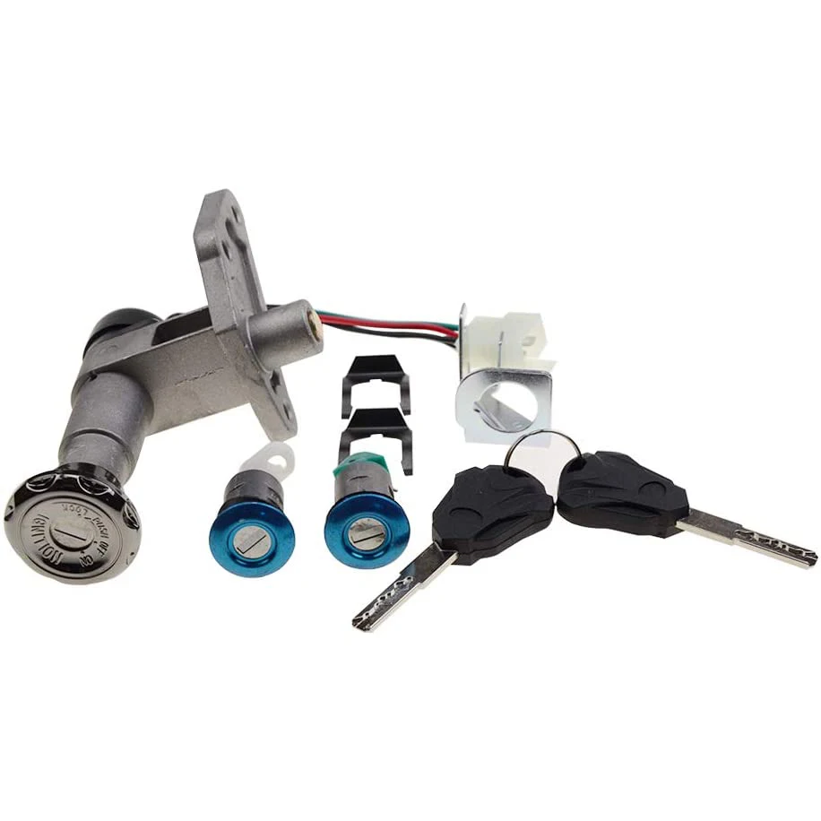 Набор ключей зажигания GOOFIT для китайского скутера, мопеда GY6 куб. См