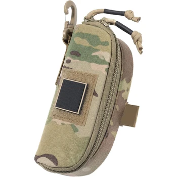 Eyeglasses Hard Case Tactical Molle Zipper Sunglasses Carrying Case ...