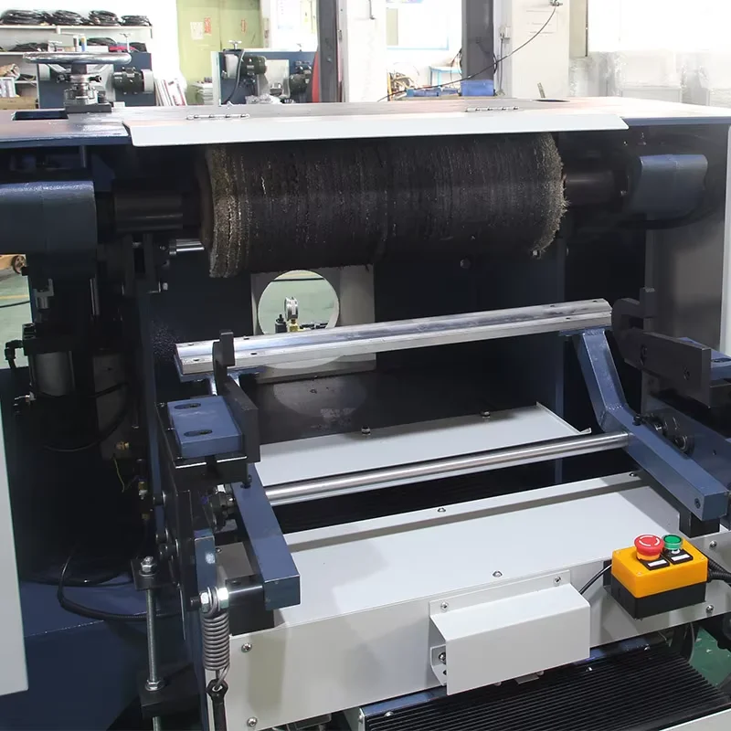 Semi-Auto Single sided Cutlery Mirror Polishing Machine for Knives Spoons Forks Knife Buffing Grinding