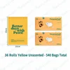 36 packs-540 bags-650g per box