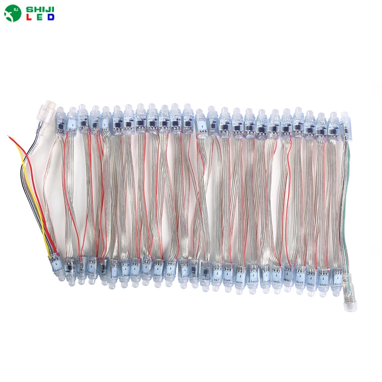 DC24V Waterproof MT1809 Dual Data RGB Pixel Led String Lights for Holiday Lighting Sign Board