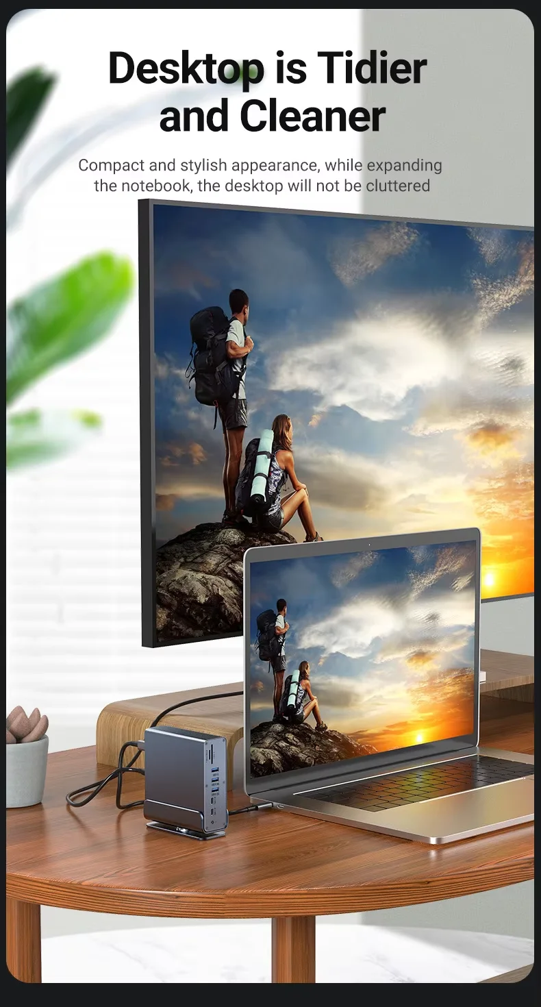 Welcome OEM Order, Factory Whole Selling Mst Triple Display Usb C Hub Dual Hd 4k Dp Hub Usb C 10gbps 16 In 1 Laptop Type C Docking Station - Buy Usb C Docking Station 15 In 1 Usb C Hub 15 In 1 Usb C Hub Docking Station Type-c To