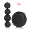 Taglia M, confezione da 4, colore nero