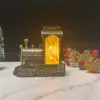 Plaqué Or - Train à Grande Vitesse Père Noël