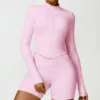 pink jacket