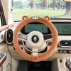 Reindeer small monkey steering wheel cover