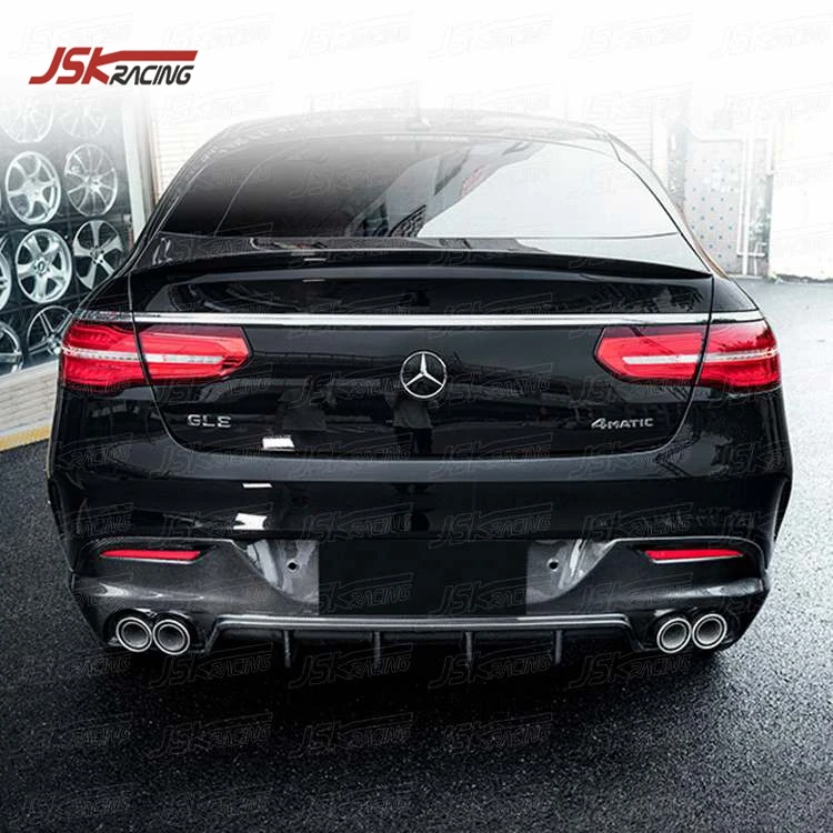 Jsk Style Carbon Fiber Rear Lip For 15 18 Mercedes Benz Gle Class Coupe Suv Gle400 Gle500 Buy Jsk Style Carbon Fiber Rear Lip For Mercedes Benz Gle Class Coupe Suv Gle400 Gle500 Carbon Fiber