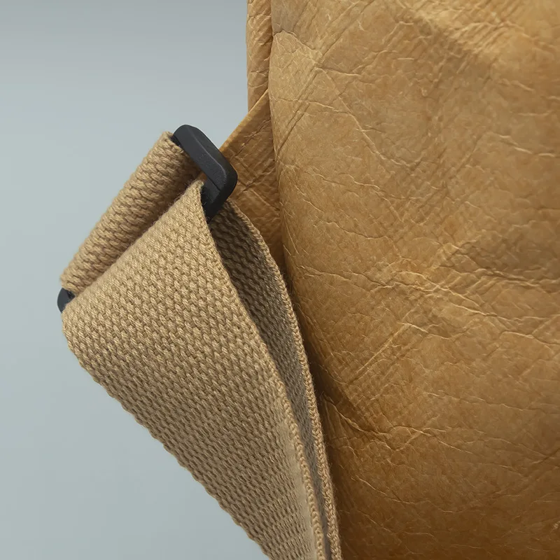 Vintage DuPont Paper Backpack Custom Washable Kraft Paper Backpack DuPont Paper Bag Custom Printing logo