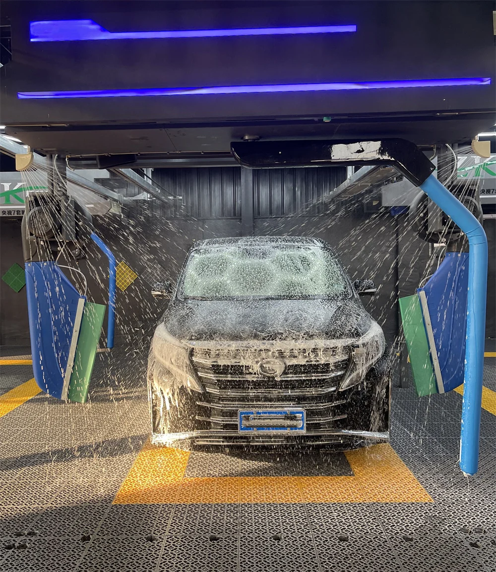 Automatic Drive Through Car Washing Machine System Automatic Car Wash Machine