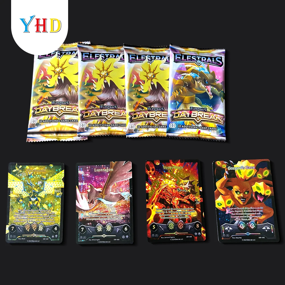 Holographic Collection Sport Cards Booster With Foil Bag Packaging Trading Cards Design Football Sport Card Games Holographic Collection Sport Cards Booster With Foil Bag Packaging Trading Cards Design Football Sport Card Games