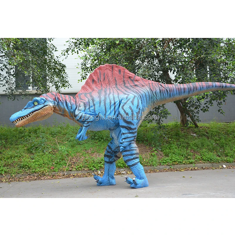 Lifelike Animatronic Giant Walking Raptor Velociraptor Costume ...
