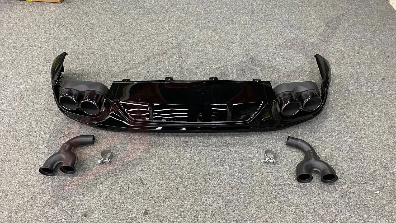 Genuine Auto Parts Rear Diffuser For Audi Q5 Facelift Sq5 2018+ Rear