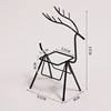 Black deer frame